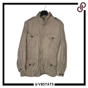 Orvis Khaki Tan XL Utility Hunting/Fishing/Outdoor Adventure Hooded Jacket